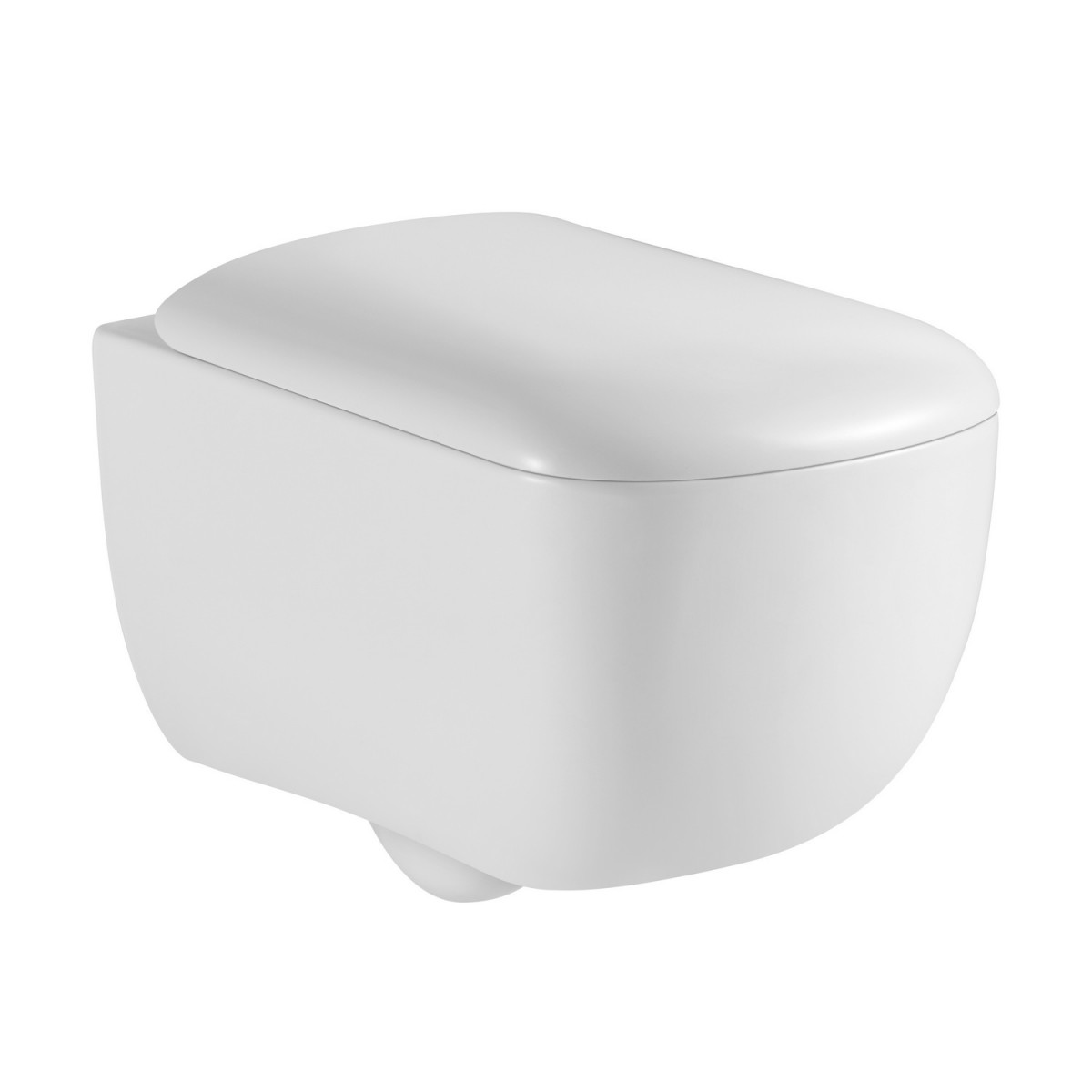 Подвесной унитаз Black&White Gravity W-610 безободковый (белый)