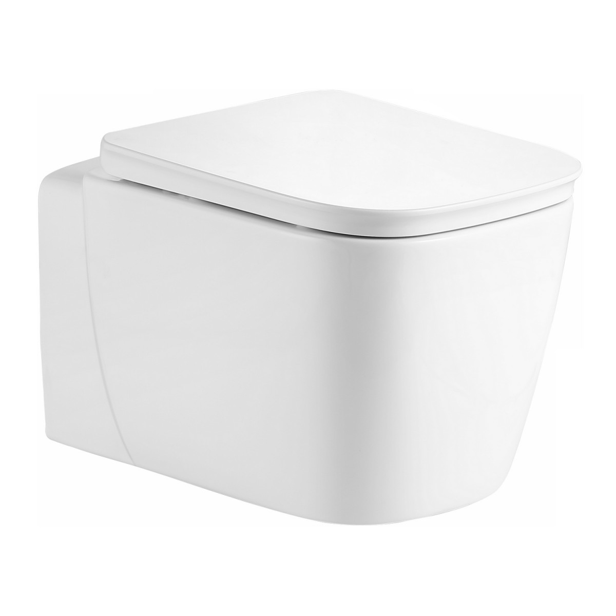 Подвесной унитаз Black&White Gravity WX-770 безободковый (белый)