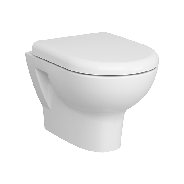 Подвесной унитаз Vitra Zentrum 5795B003-0075 безободковый (белый)
