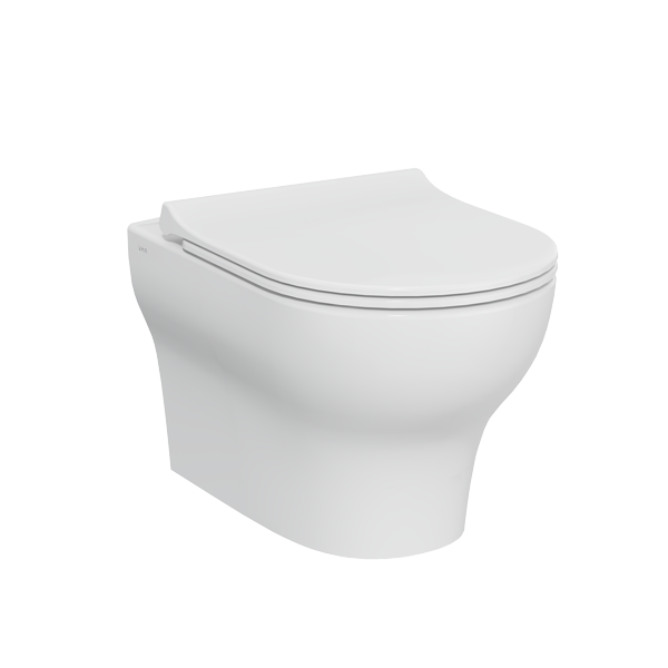 Подвесной унитаз Vitra Zentrum Round 7786B003-0075 безободковый (белый)