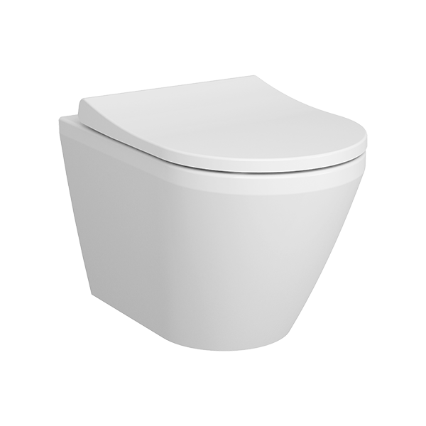 Подвесной унитаз Vitra Integra Round 7041B003-0075 безободковый (белый)