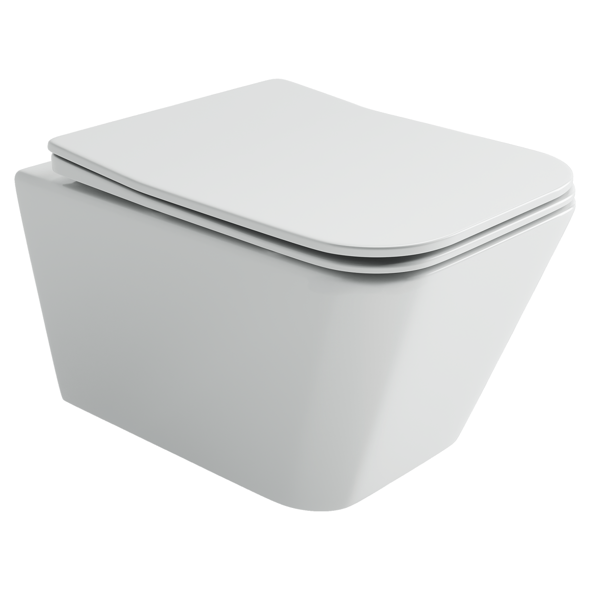 Подвесной унитаз Ceramica Nova Miro CN11003T безободковый (белый) смыв торнадо