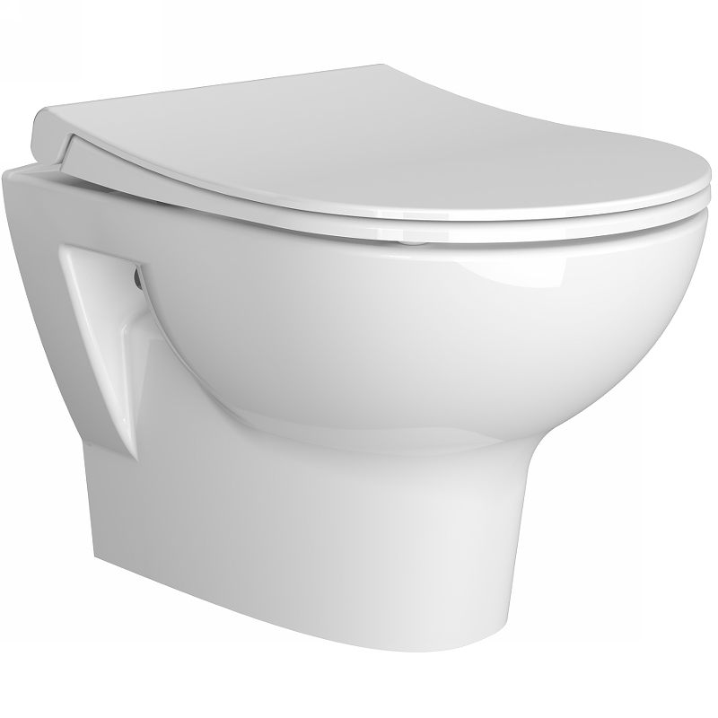 Подвесной унитаз Vitra Zentrum 5795B003-6077 безободковый (белый)