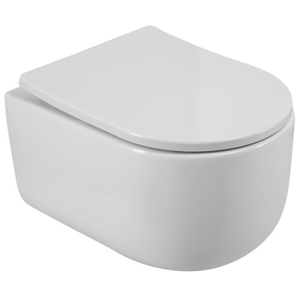 Подвесной унитаз BelBagno SOFT-TOR BB084CH-TOR безободковый (белый)