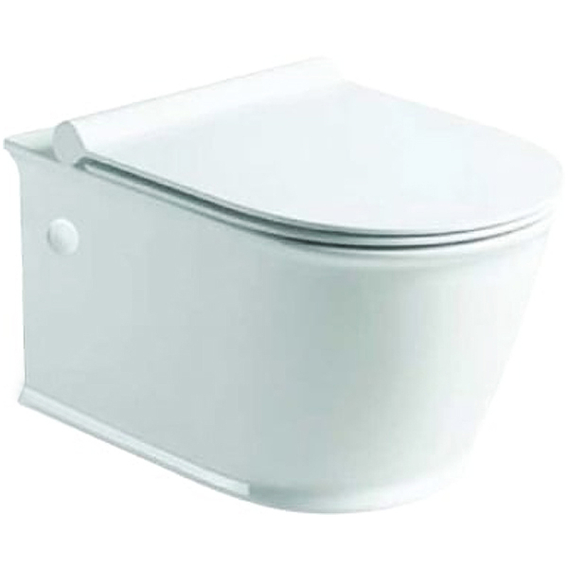 Подвесной унитаз SantiLine SL-5009 (белый)