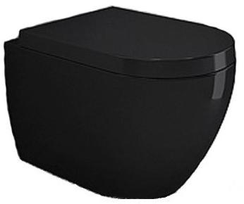 Подвесной унитаз Bocchi Venezia 1295-005-0129 безободковый (черный)
