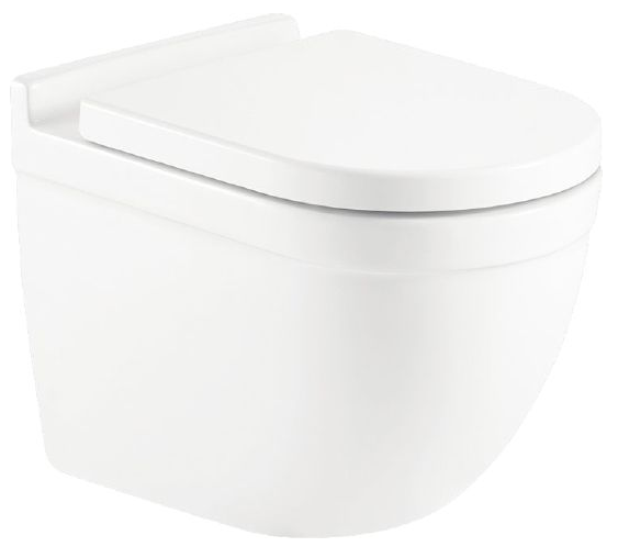 Подвесной унитаз BelBagno SENSO-R BB017CHR безободковый  (белый)