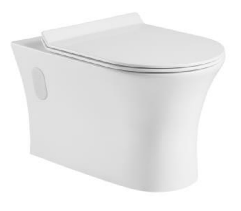 Подвесной унитаз Aquanet Roll-W CL-12249D безободковый (белый)