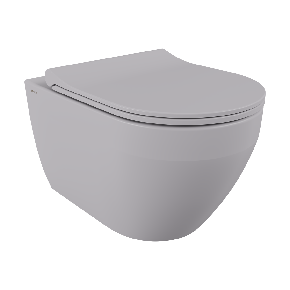 Подвесной унитаз Bocchi Speciale Jet Flush 1171-006-0129 безободковый  (серый матовый)