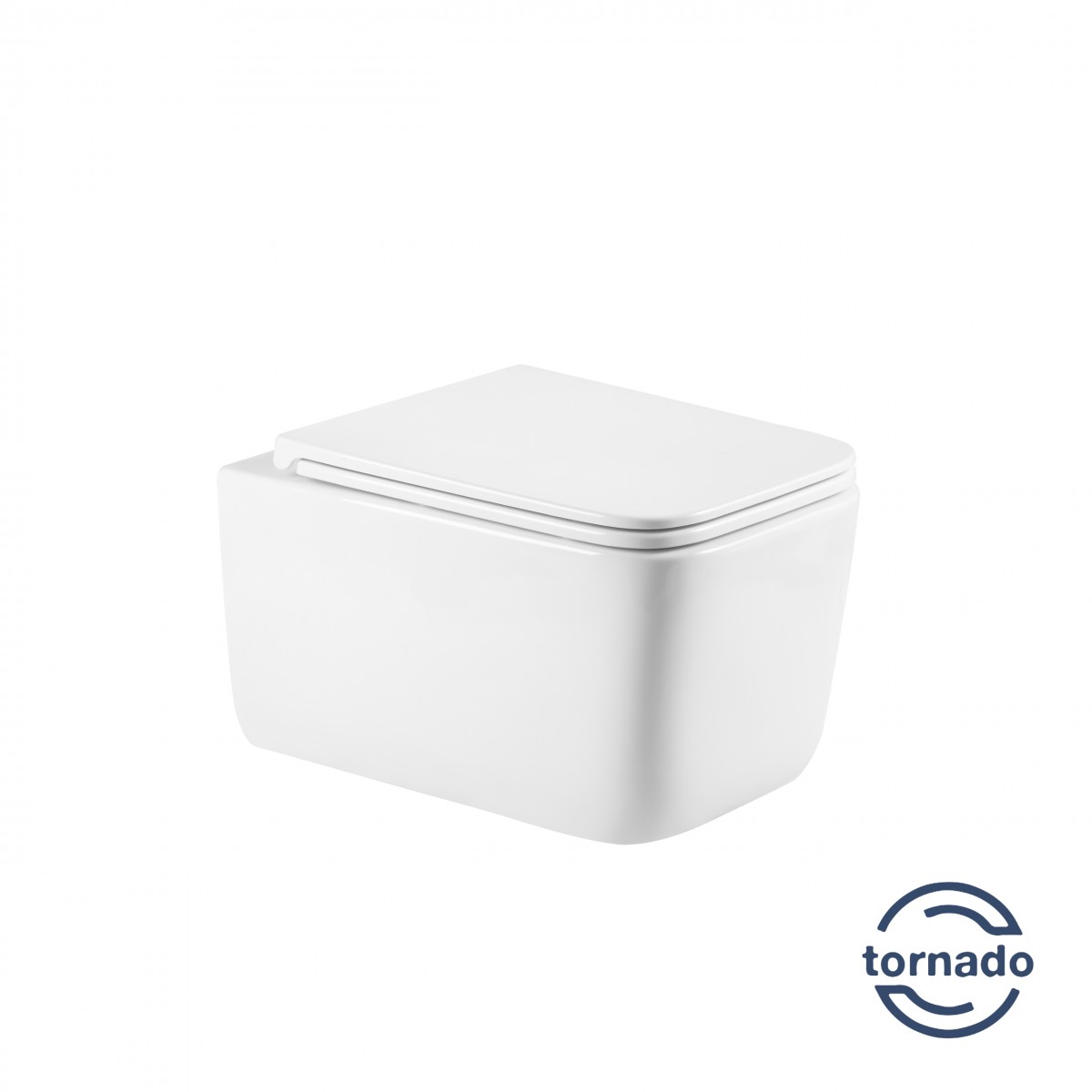 Подвесной унитаз Vincea Tornado Capri VT1-63T безободковый (белый)