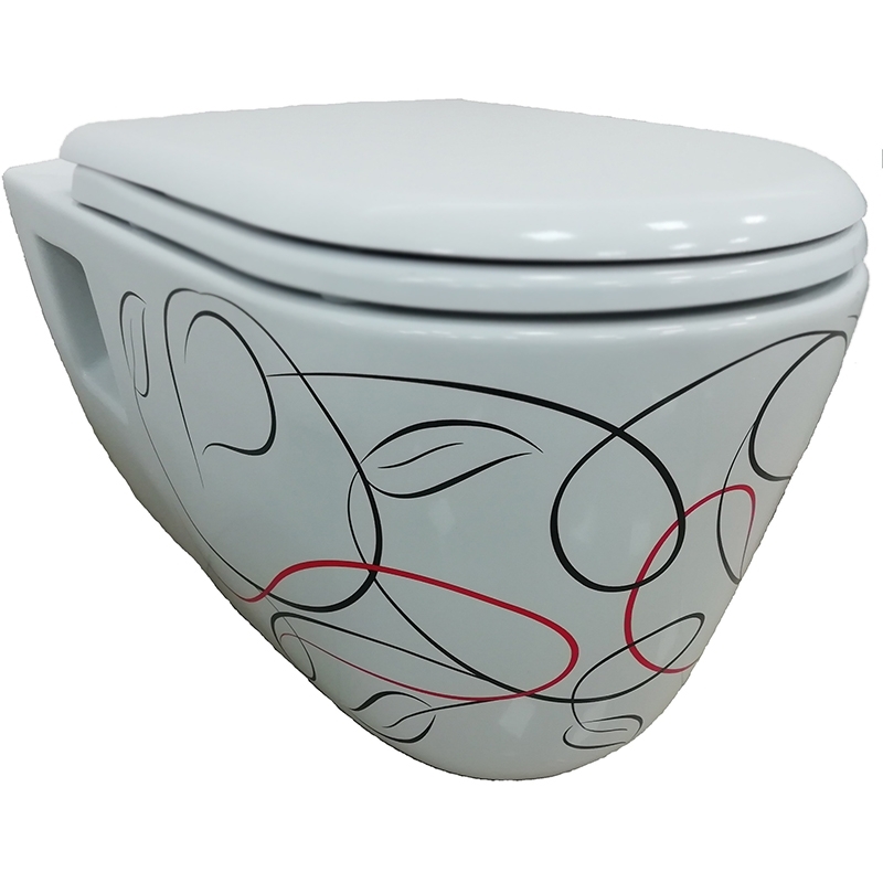 Подвесной унитаз Creavit Patera TP328.001Z0 (белый)