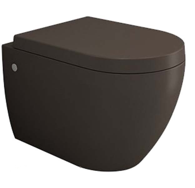 Подвесной унитаз Bocchi Speciale Jet Flush 1171-025-0129 безободковый (кофейный матовый)