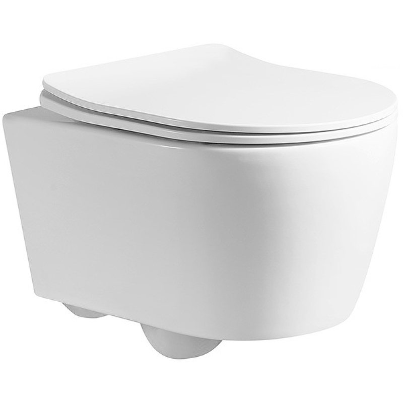 Подвесной унитаз Cerutti SPA Sella PP CT9738 безободковый (белый)