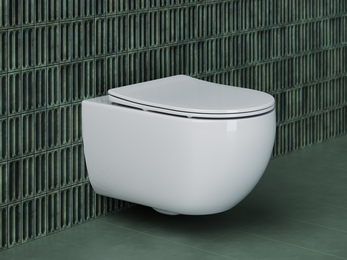 Подвесной унитаз Ceramica Nova Long CN3015 безободковый (белый)