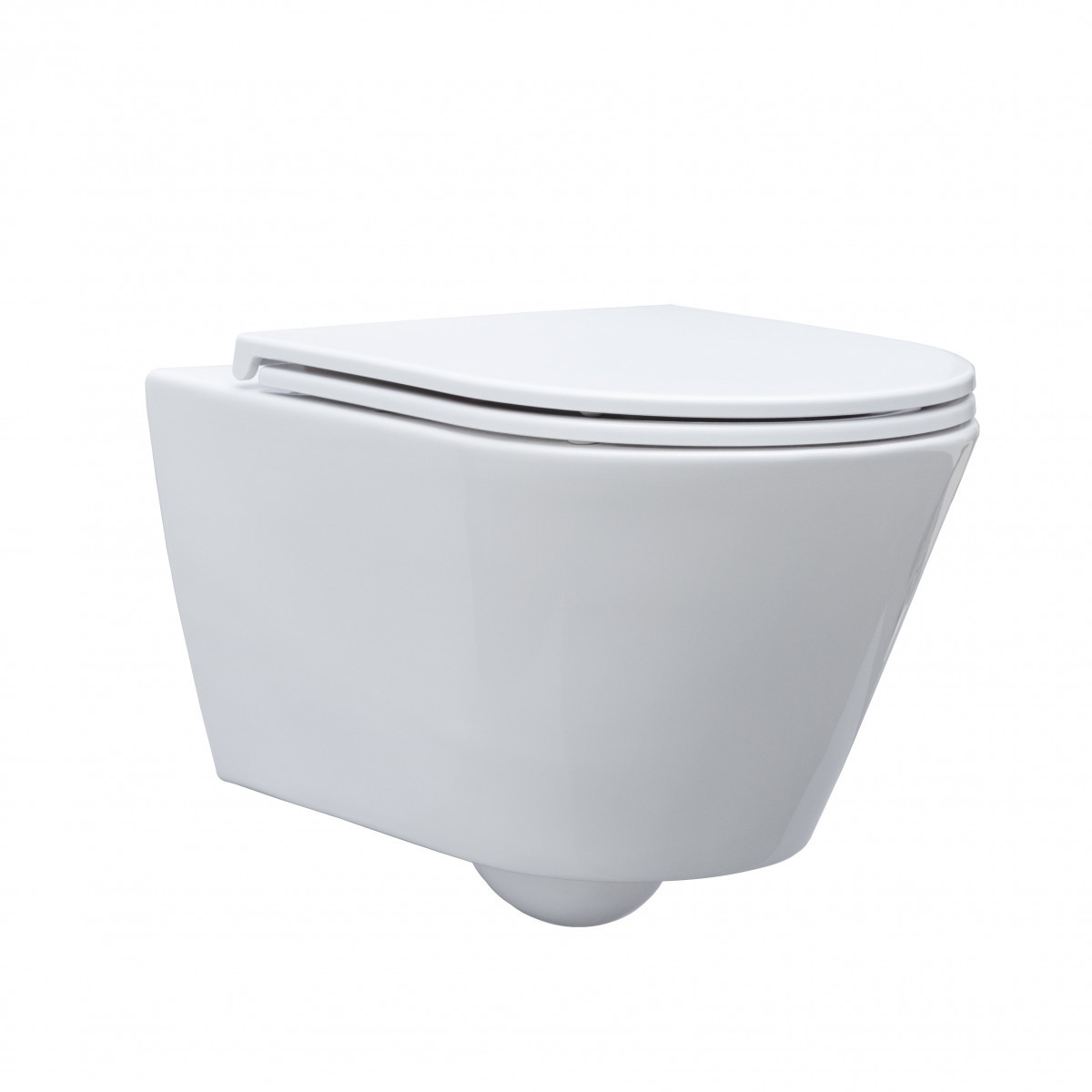 Подвесной унитаз Aquanet Lake-W 316461 безободковый (белый)