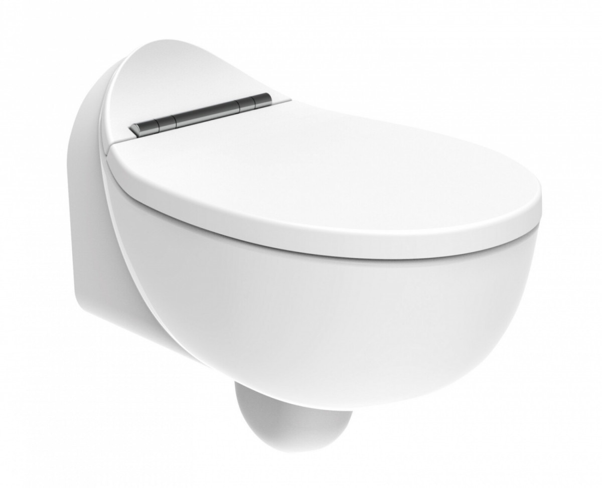 Подвесной унитаз Creavit Foglia FG321-00CB00E-0000 безободковый (белый) с функцией биде