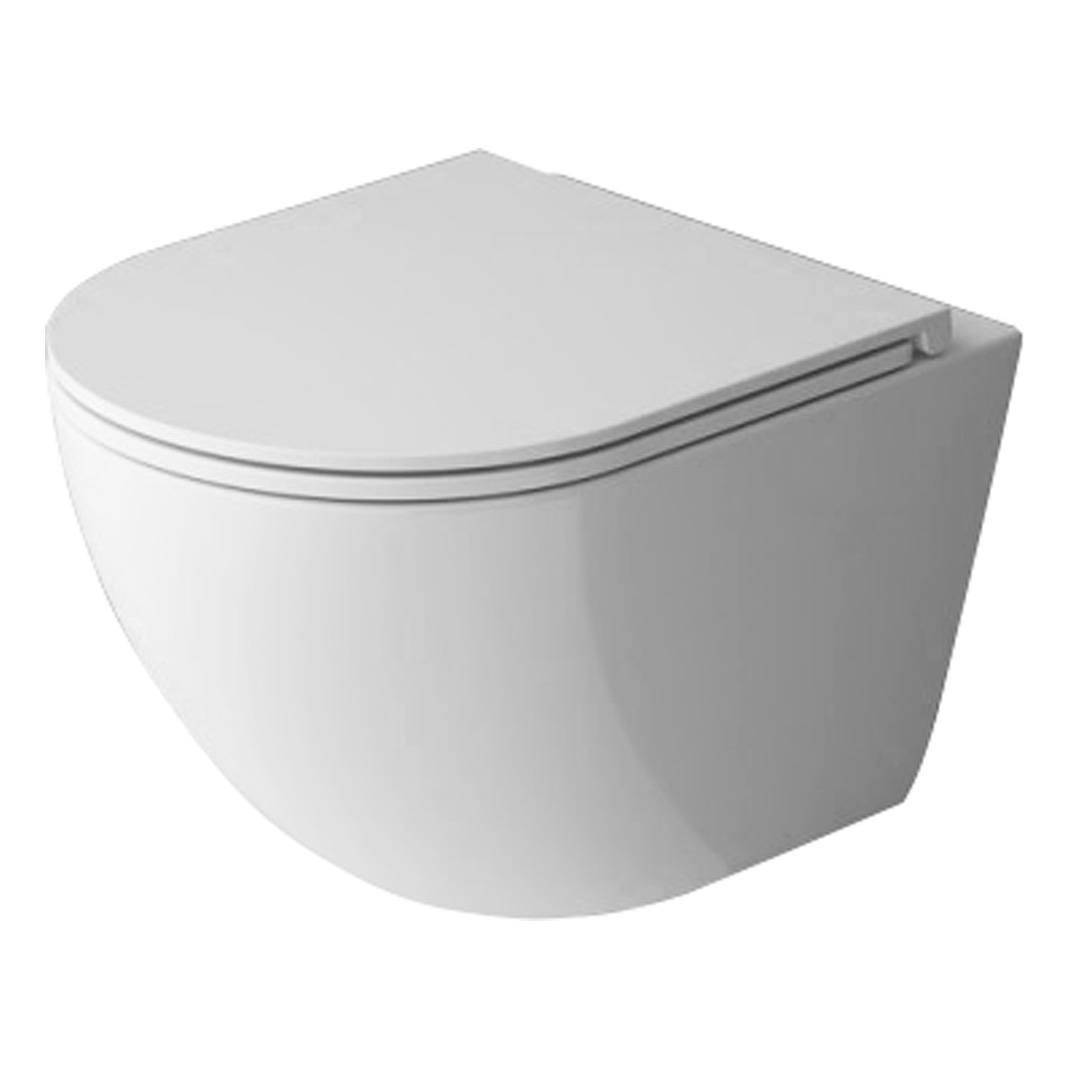 Подвесной унитаз Esbano GARDENA-49T ESUPGARD49TW безободковый (белый)