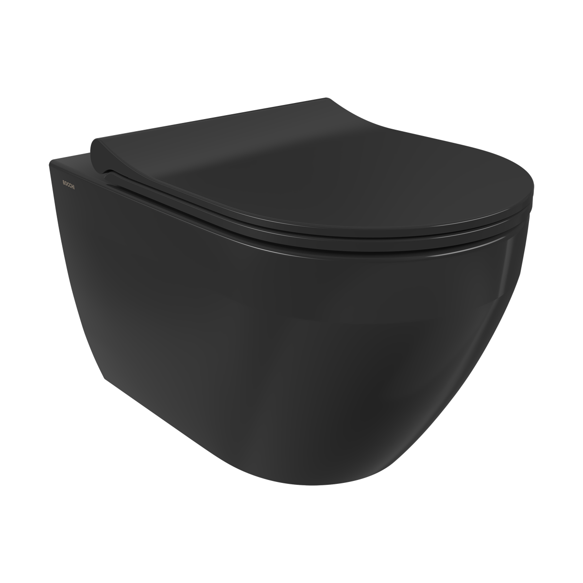 Подвесной унитаз Bocchi Speciale Jet Flush 1171-005-0129 безободковый (черный)