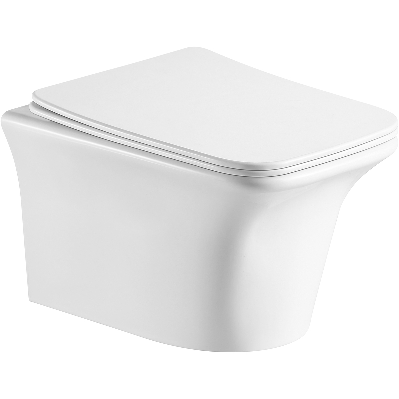 Подвесной унитаз Cerutti SPA Nivolet Aria CT7779 безободковый (белый)