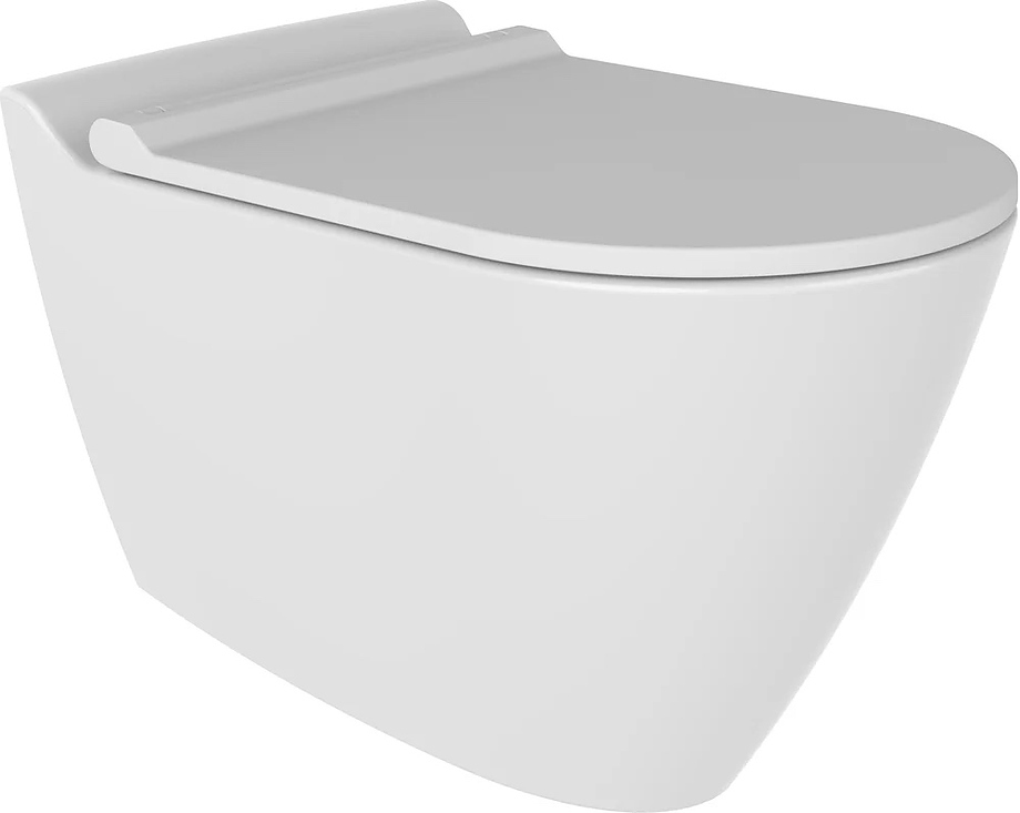 Подвесной унитаз Bien Mineral MNKA052N1VP1W3000 безободковый (белый)