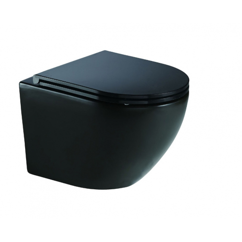 Подвесной унитаз WeltWasser Merzbach 041 MT-BL 10000008255 (черный матовый)