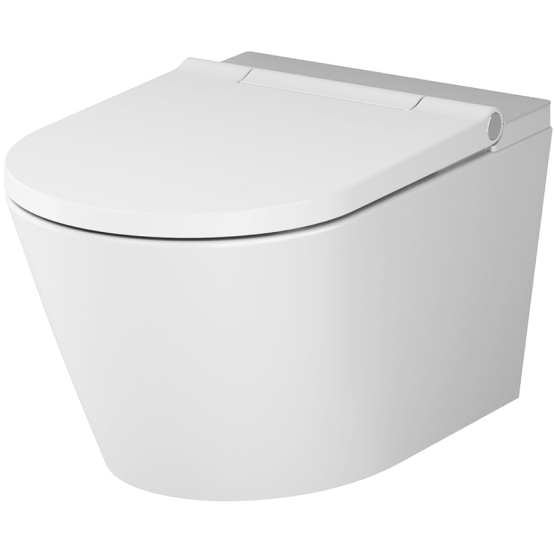 Подвесной электронный унитаз AM.PM Inspire CleanCare CCC501700SC безободковый (белый) с функцией биде