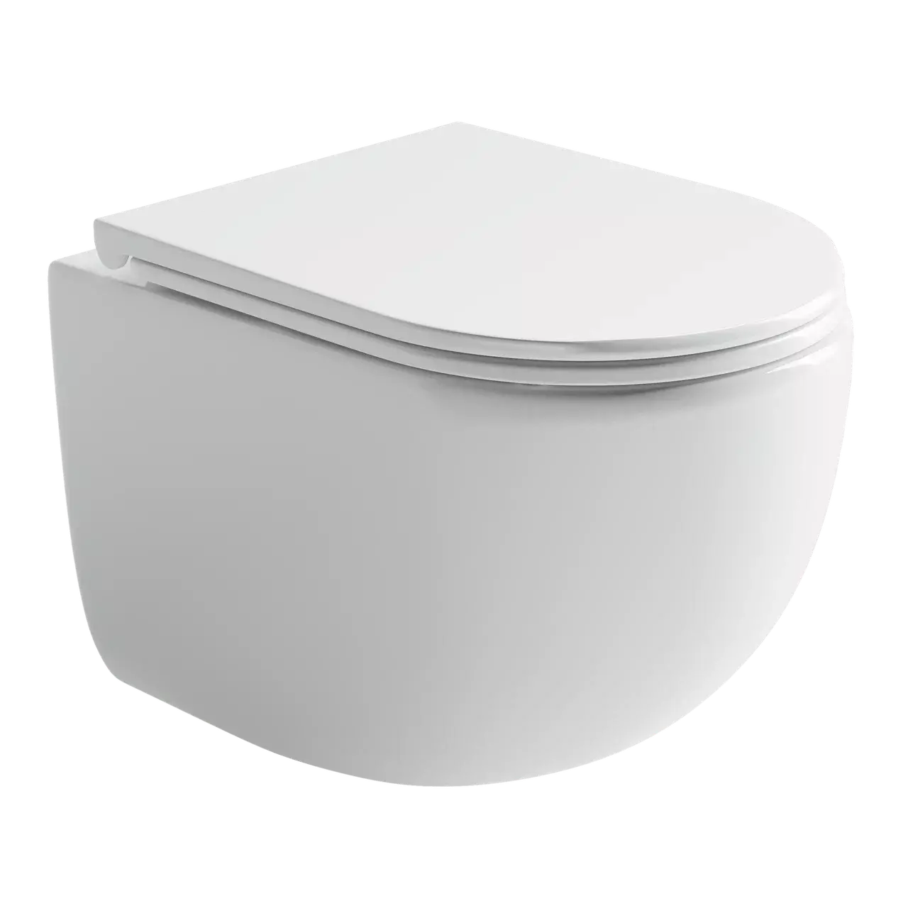 Подвесной унитаз Ceramica Nova UP Rimless CN4007 безободковый (белый) смыв Tornado
