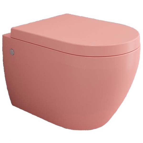 Подвесной унитаз Bocchi Speciale XL 1167-032-0129 (розовый матовый)