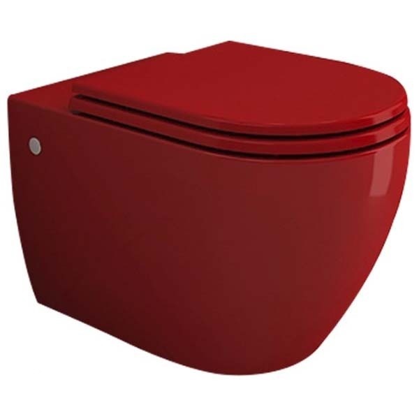 Подвесной унитаз Bocchi Speciale XL 1167-019-0129 (красный)