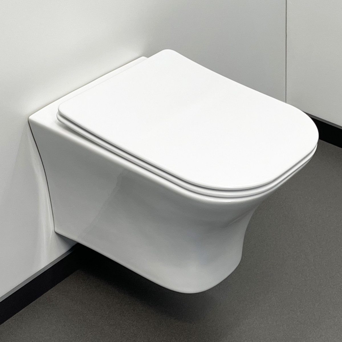 Подвесной унитаз Comforty 00-00012869 безободковый (белый)