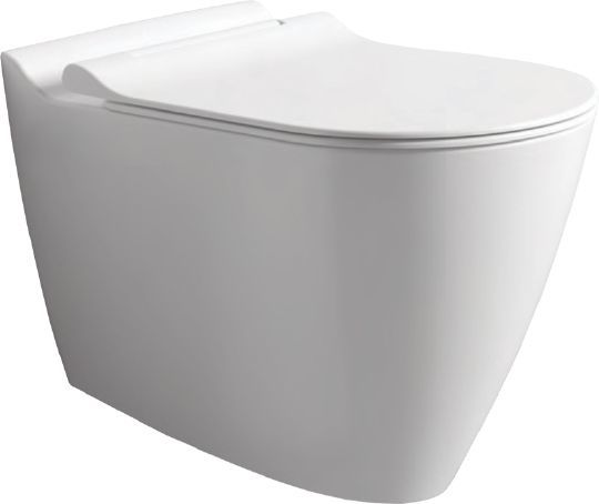 Подвесной унитаз Bien Mineral MNKA052N1VP0W5000 безободковый (белый)