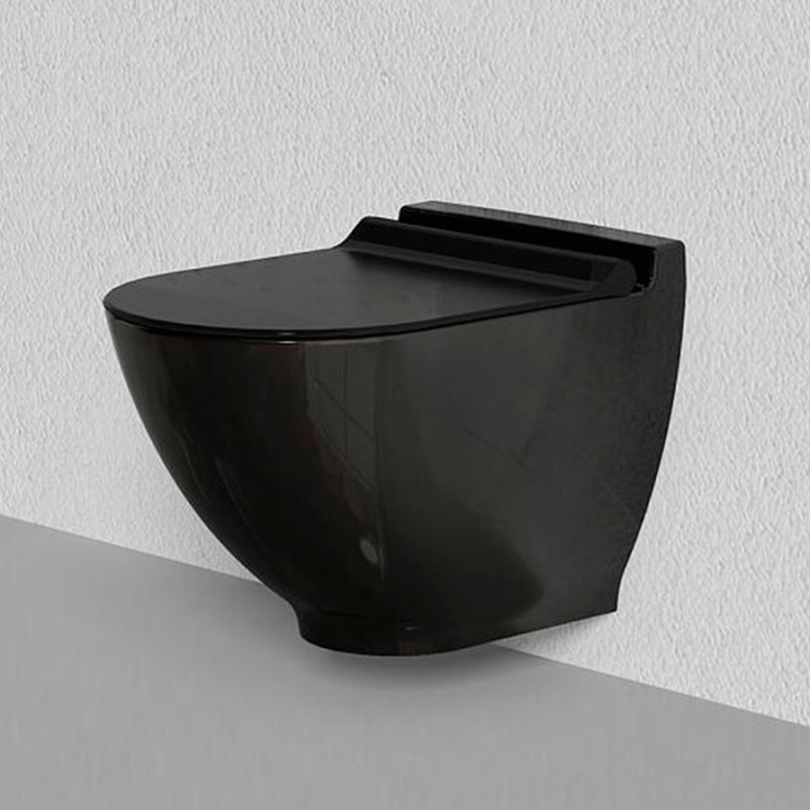 Подвесной унитаз Bien Harmony HRKA052N1VP0B7000 безободковый (чёрный)