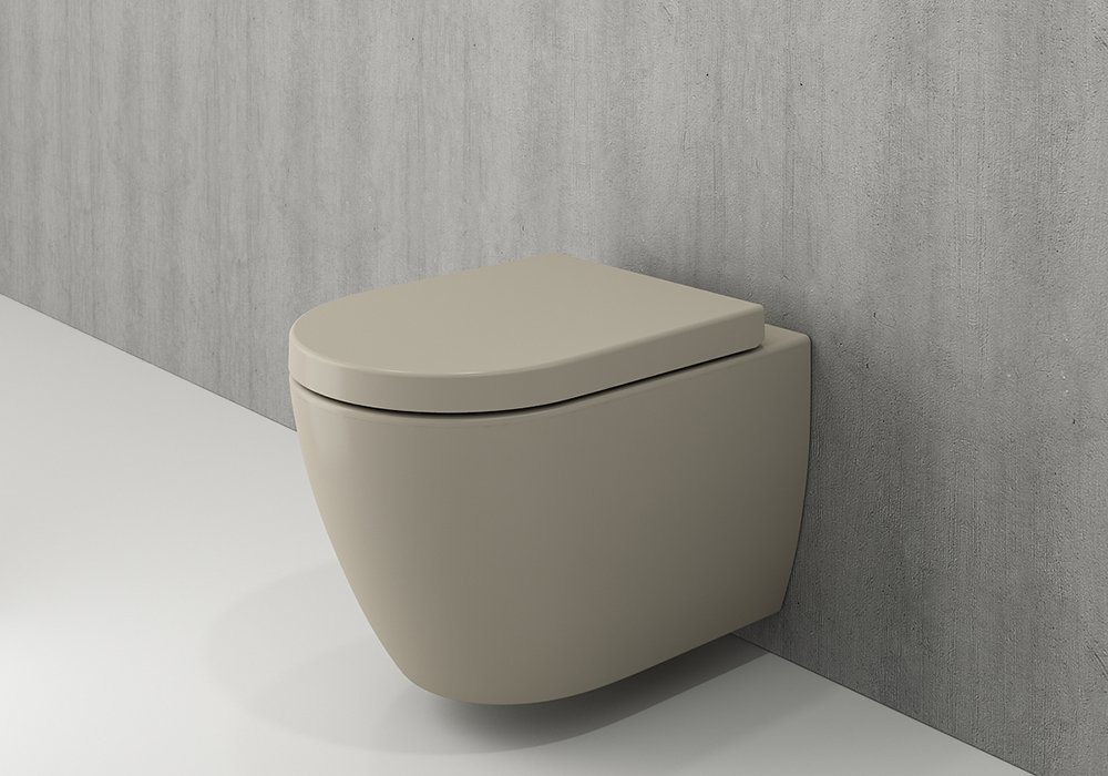 Подвесной унитаз Bocchi Milano 1375-011-0129 (кашемир матовый)