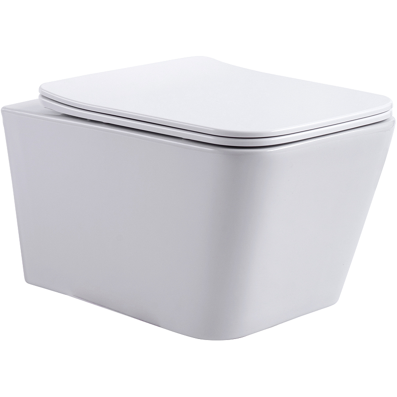 Подвесной унитаз Aquanet Trend LX-1148 безободковый (белый)