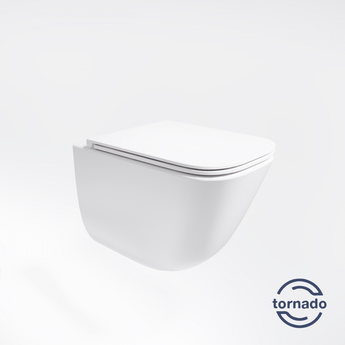 Подвесной унитаз Vincea Tornado Demi VT1-55T безободковый (белый)