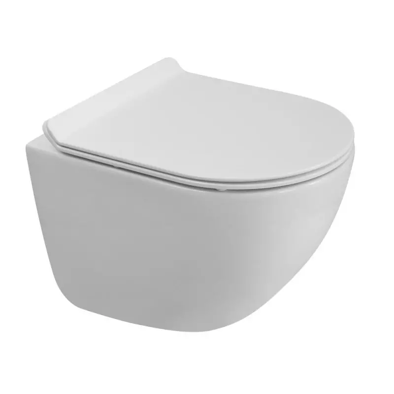 Подвесной унитаз BelBagno AMANDA BB051CH-TOR-FC безободковый (белый)