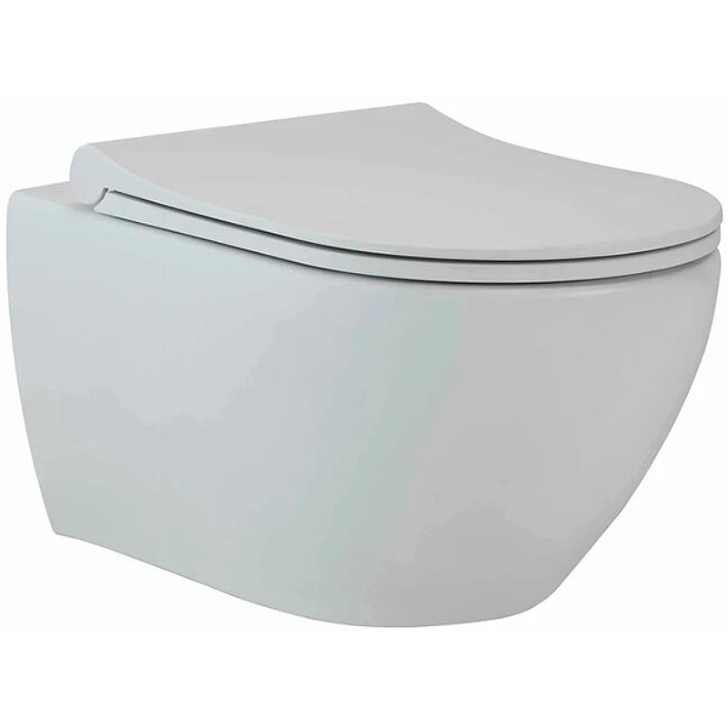Подвесной унитаз beWash Bogen 88303614 безободковый (белый матовый) с функцией биде