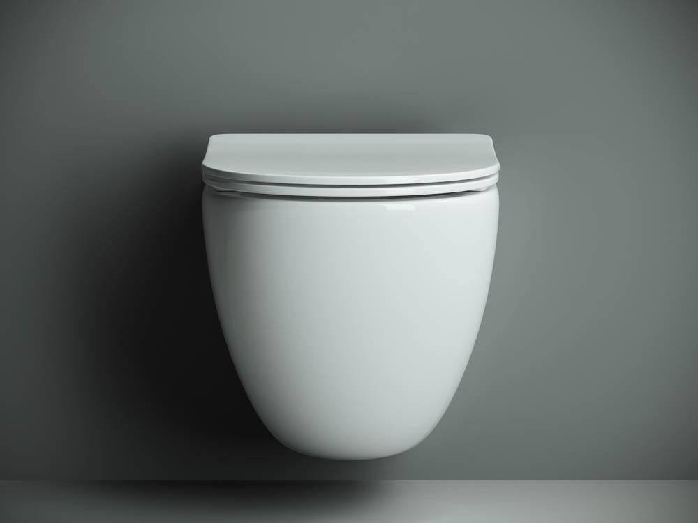 Подвесной унитаз Ceramica Nova Mono CN1905 безободковый  (белый)