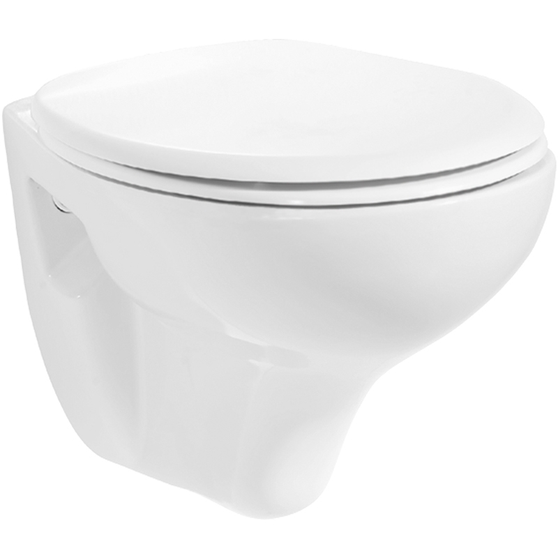 Подвесной унитаз Creavit Perla TP320-00CB00E-0000 (белый) с функцией биде