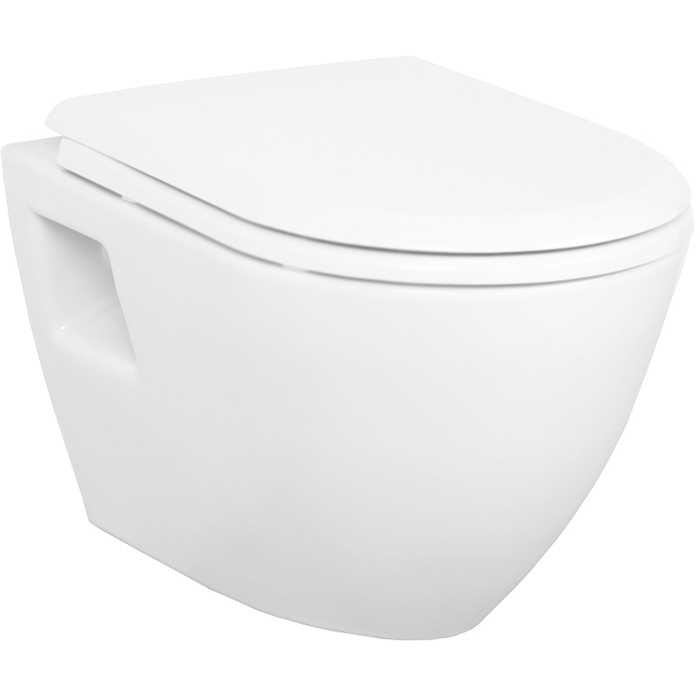 Подвесной унитаз Creavit Terra TP325-11CB00E-0000 (белый)