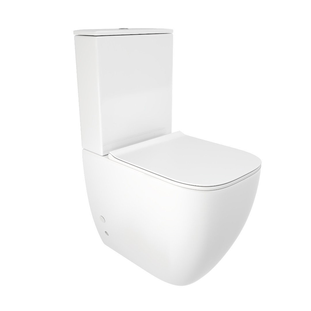 Унитаз-компакт Cerutti SPA CHIKA CT8708 безободковый (белый)