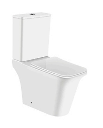 Унитаз-компакт Cerutti SPA NIVOLET CT8457 безободковый (белый)