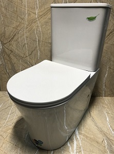 Унитаз-компакт CeramaLux 1219A безободковый (белый)