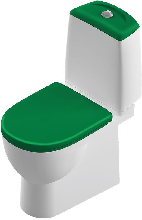 Унитаз-компакт Sanita Luxe Best Color Green BSTSLCC09130522 (белый)