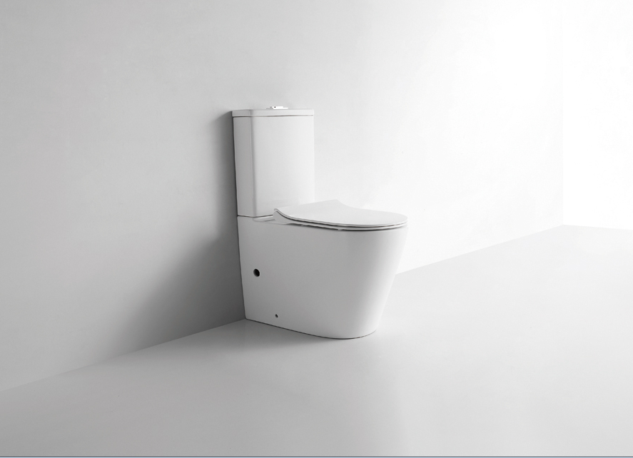 Унитаз-компакт CeramaLux NS-2178 безободковый (белый)