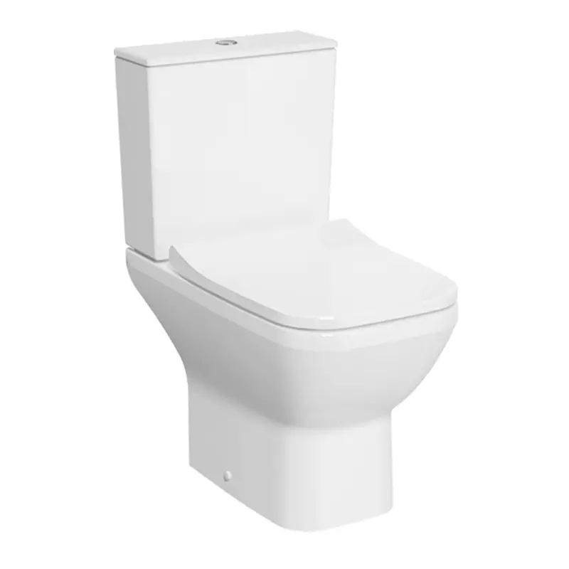 Унитаз-компакт Vitra Integra Square 9833B003-7205 безободковый (белый)