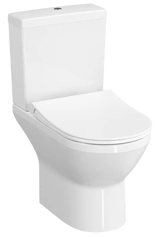 Унитаз-компакт Vitra Integra Round 9833B003-7206 безободковый (белый)