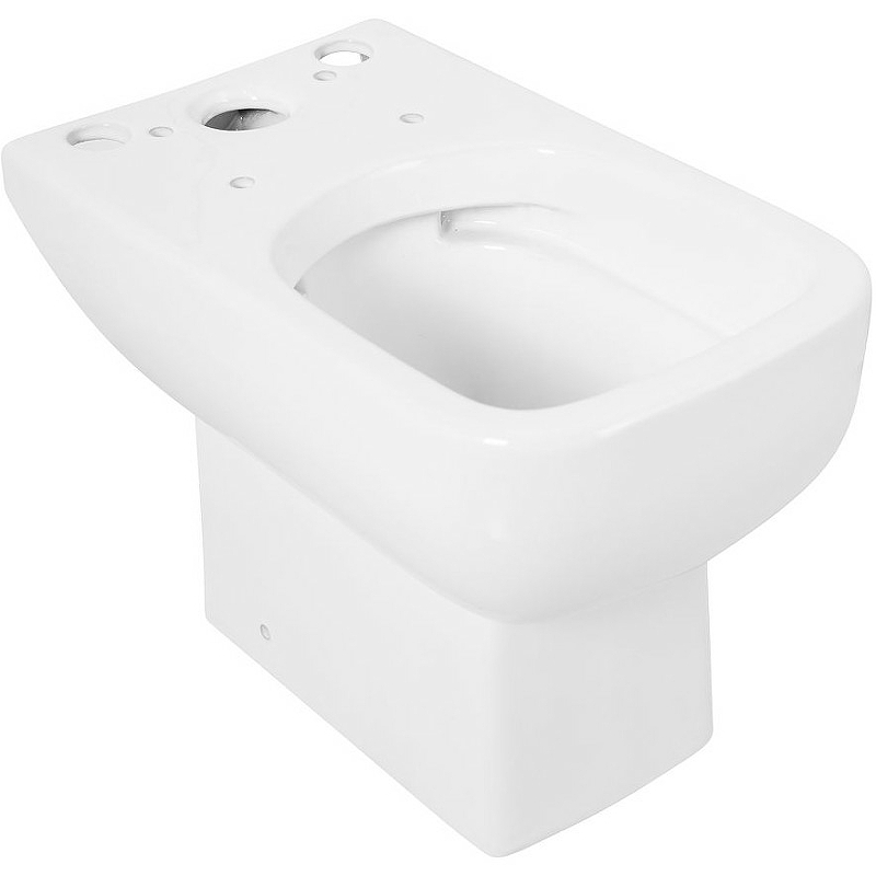 Напольный унитаз BelBagno AURORA BB8604CPR/SC безободковый (белый) чаша