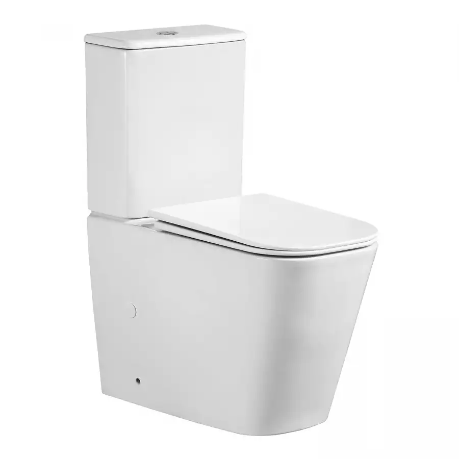 Унитаз-компакт Azario Esconda AZ-1255A безободковый (белый)