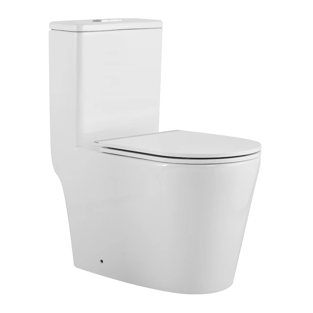 Унитаз-компакт SantiLine SL-5029 безободковый (белый)